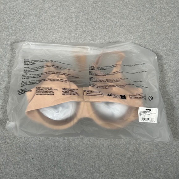 SKIMS Smoothing‎ Intimates Full Coverage Lightly Lined Bra Clay Size 36C NEW NWT - Picture 7 of 7